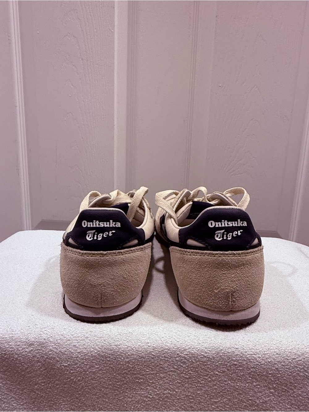Onitsuka Tiger by Asics Sneakers Cream & Navy - Picture 4 of 7